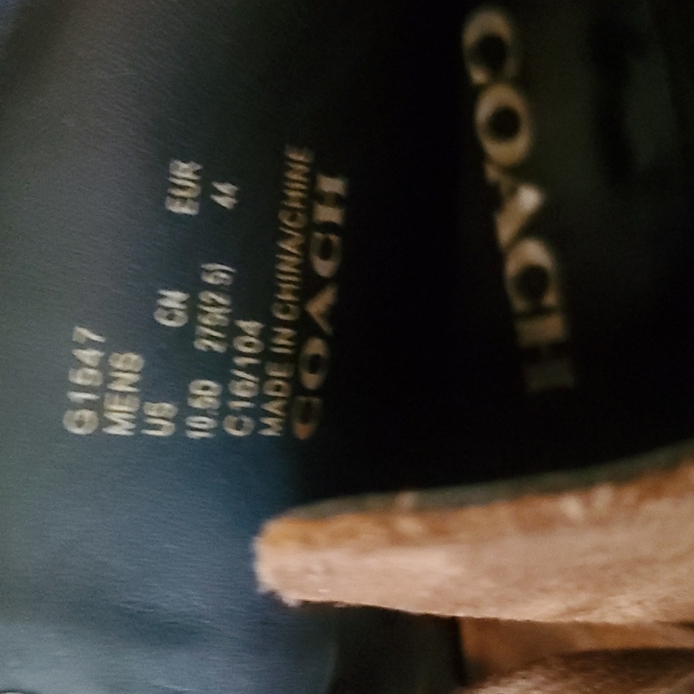 Men's Designer Boots by COACH - Picture 4 of 4